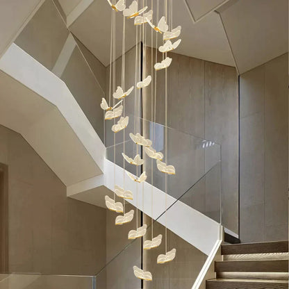 DecorBites™ Butterfly Staircase Pendant Lights Loft Style Lamps