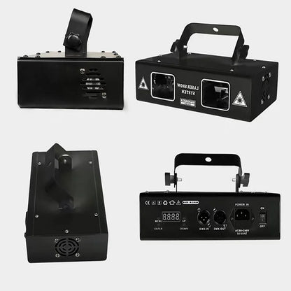 DecorBites™ Beam Stroboscope Laser Music Light Effect Projector for Home Party