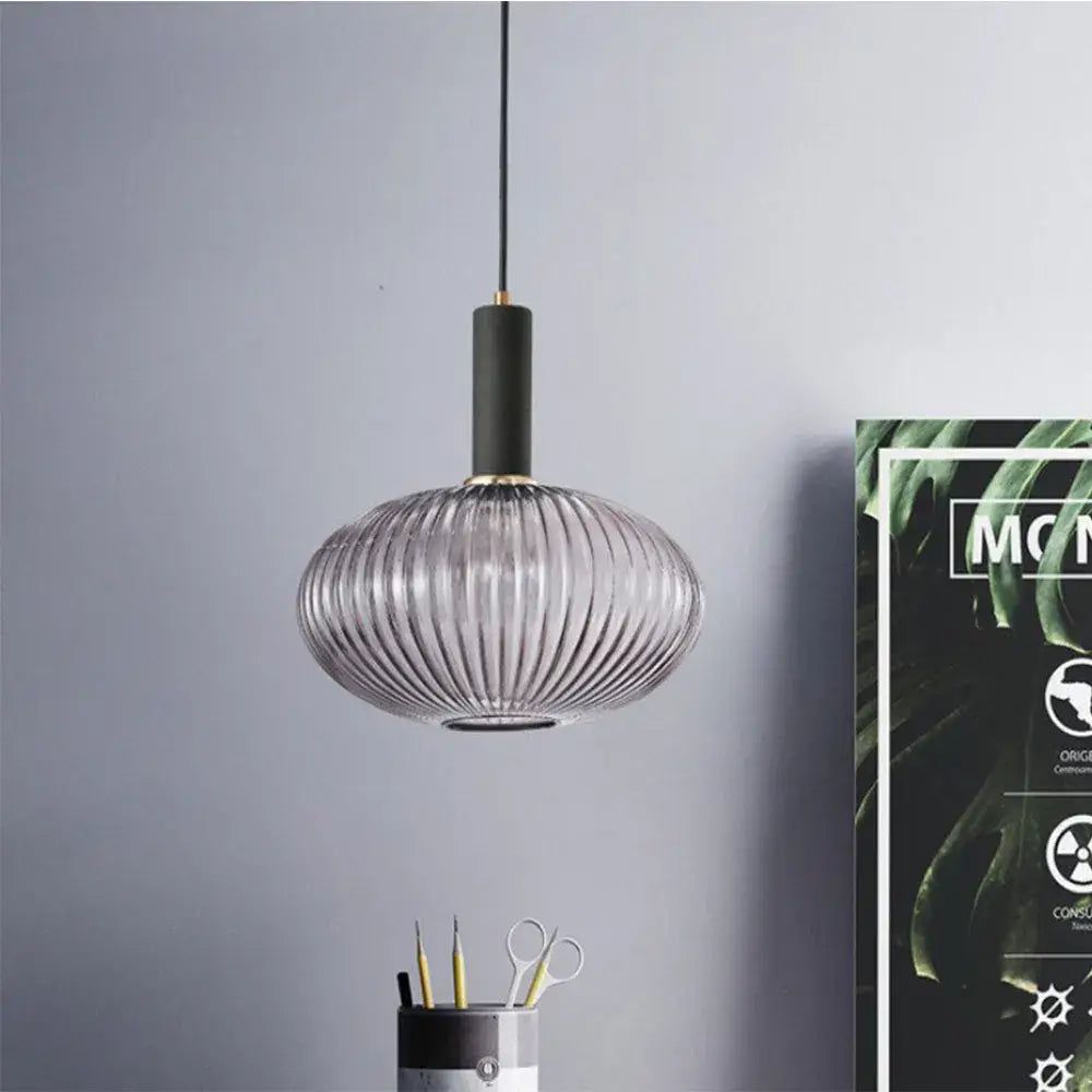 DecorBites™ Colorful Glass Pendant Lights for Retro Style