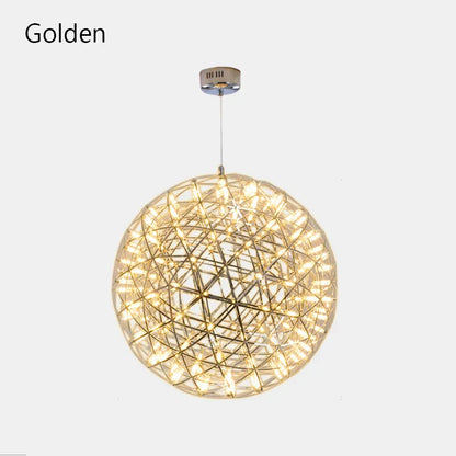 DecorBites™ Gypsophila Sparkball Pendant Lights – Indoor Living Room Cafe Lighting Fixture