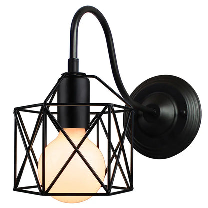 Decorbites™ Industrielle Eisen Wandlampe E27 Retro Loft Vintage LED Leuchte