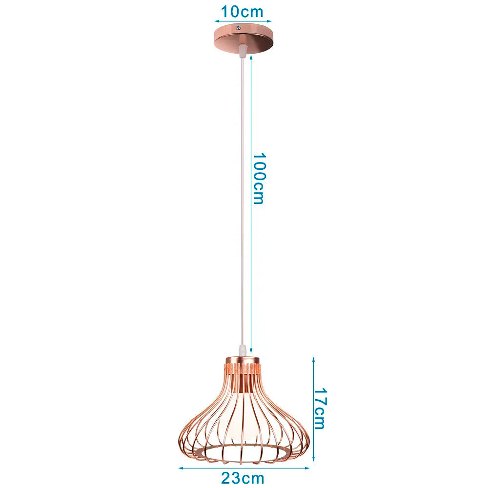 DecorBites™ Industrial Pendant Lights E27 LED Hanging Lamp Modern Loft Lighting for Home