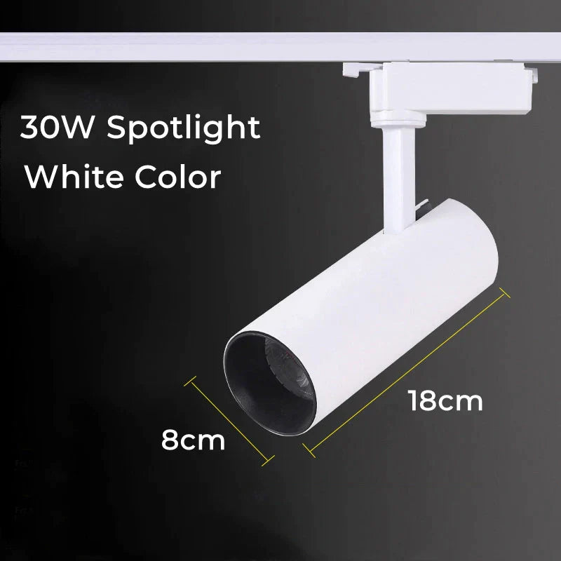 أضواء مسار خطي LED من DecorBites™ بقوة 30 واط لغرفة المعيشة وإضاءة مسار المتجر