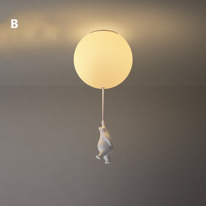 Ruben - Bear Nursery Ceiling Light Childrens Lighting