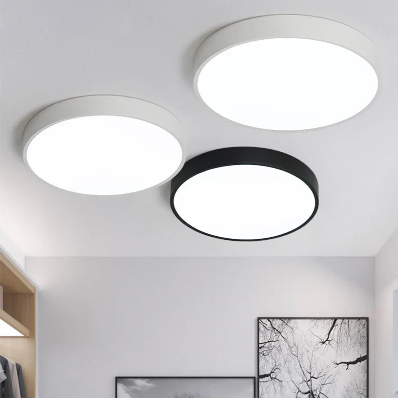 DecorBites™ Dimmable LED Round Ceiling Light for Bedroom Kitchen Restaurant