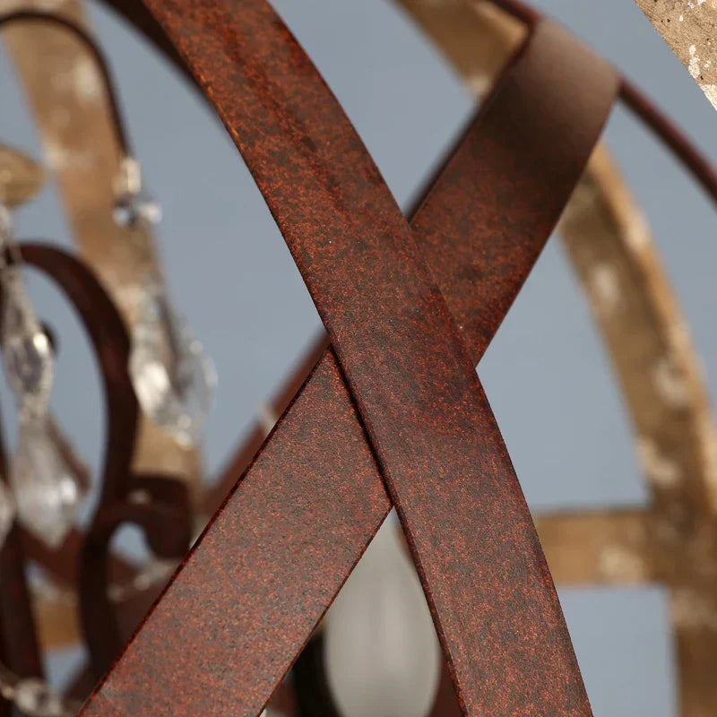 ثريا ديكوربايتس™ الخشبية العتيقة لغرفة النوم وغرفة المعيشة والمطبخ وغرفة الطعام