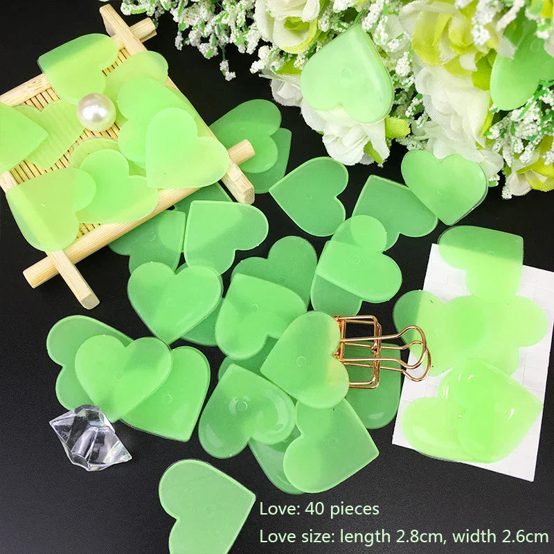 Pegatinas de pared de estrellas 3D que brillan en la oscuridad de DecorBites™ – Decoración luminosa fluorescente para el hogar