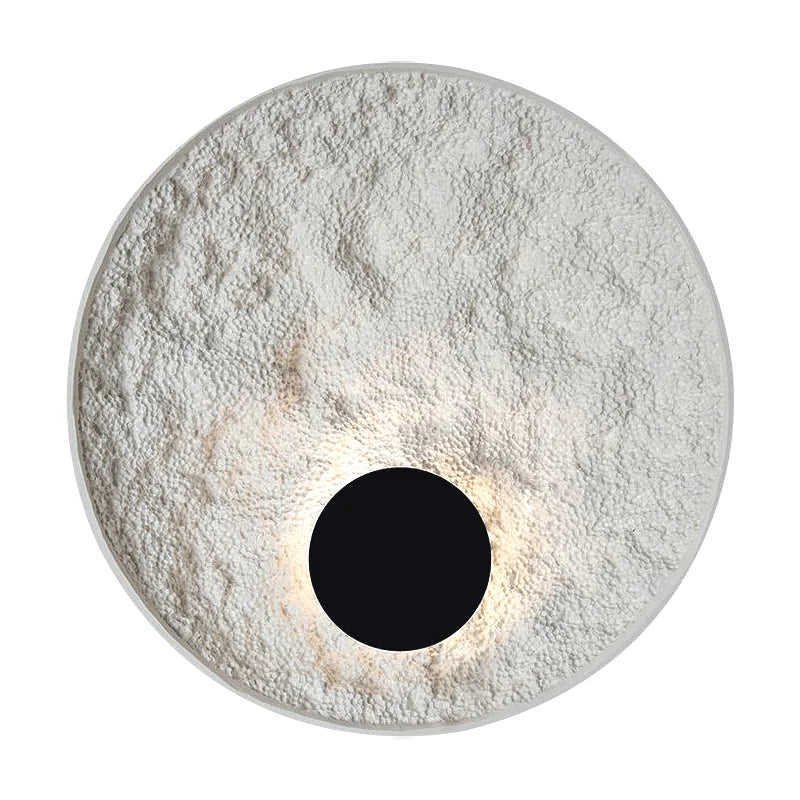 DecorBites™ Circle Wall Lamps: Nordic Loft Style Resin Art Sconces for Indoor Lighting