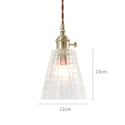 Lámparas Colgantes de Vidrio Decorbites™: Estilo Nórdico Japonés, Lámpara LED Industrial Vintage para Hogar, Bar, Café
