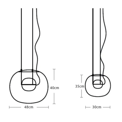 DecorBites™ Brokis Big One Glass Ball Pendant Light Interior Lighting