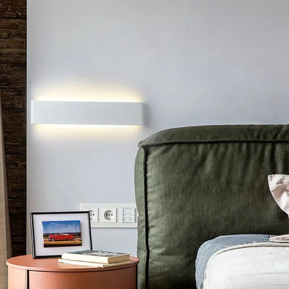 DecorBites™ LED Wall Lamp Bedside Sconces for Indoor Living Room Bathroom Square Mirror Light