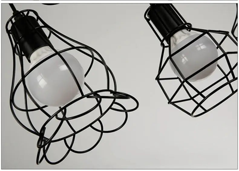 Decorbites™ Retro-Eisenkunst-Hängelampe - Vintage-Industrialstil