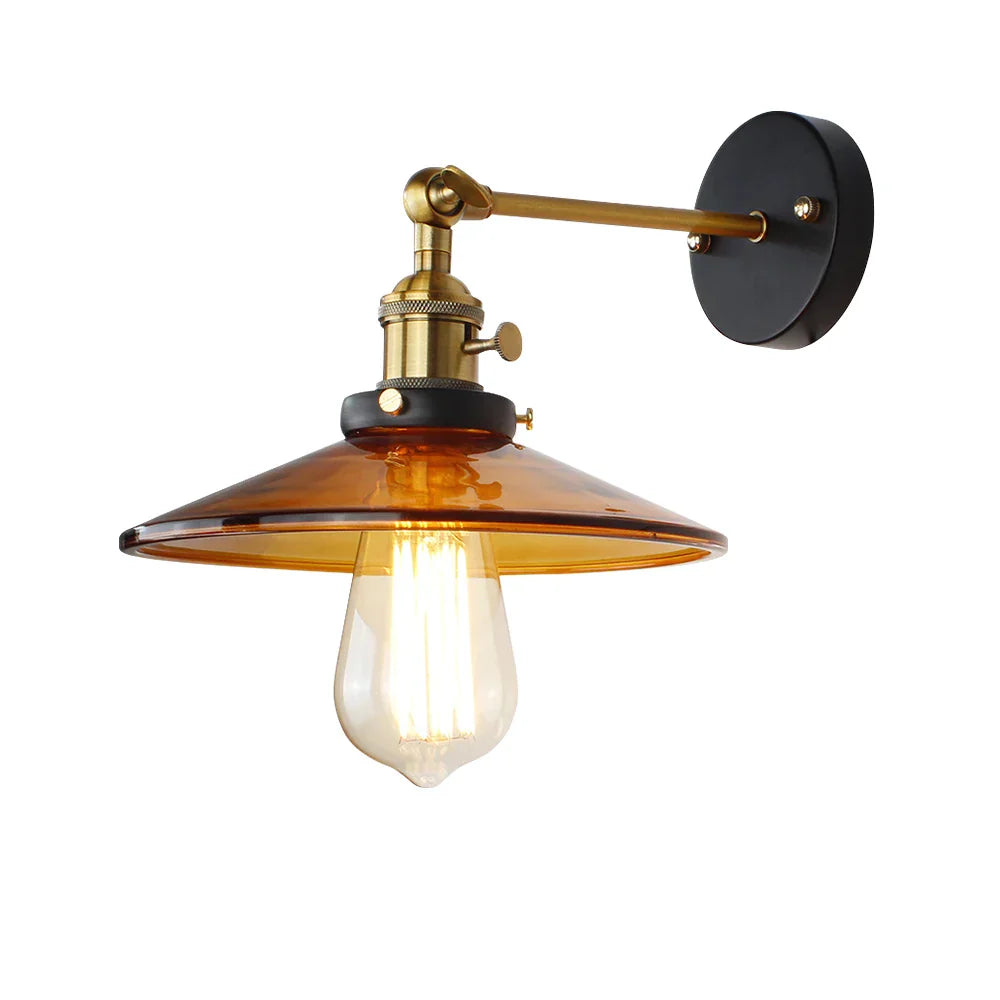 DecorBites™ Japanese Glass Wall Light Retro Modern Wall Lamps for Home Lighting