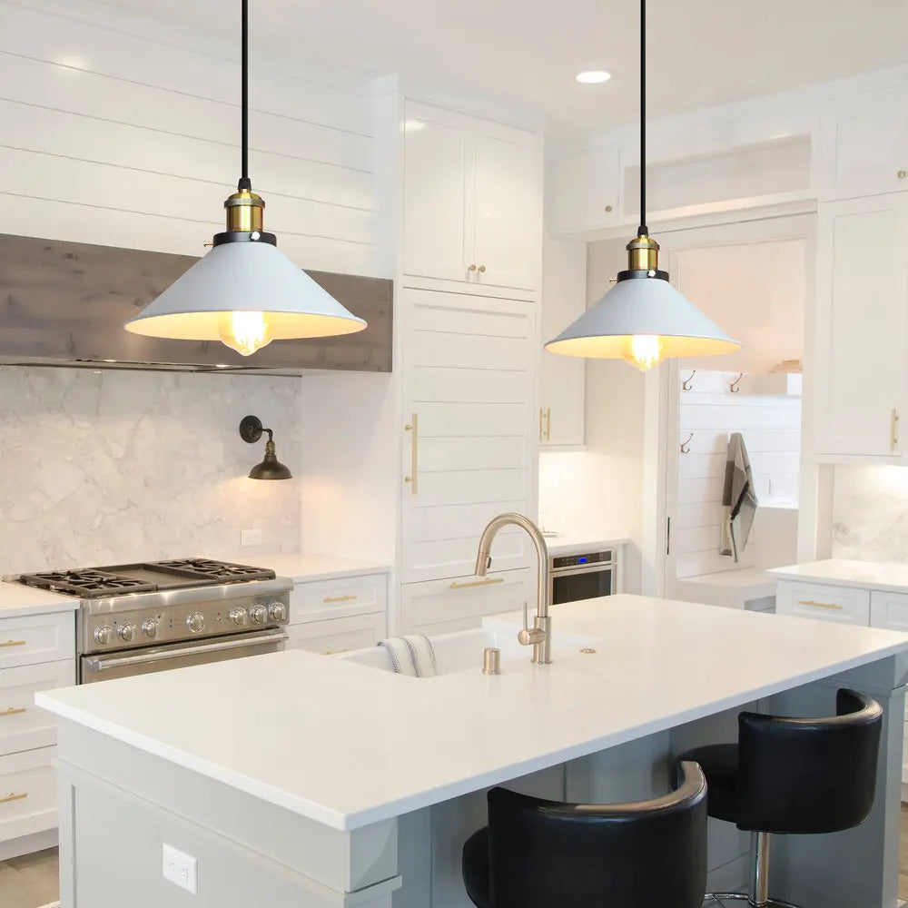 DecorBites™ Industrial Pendant Lights: Modern Retro Loft Hanging Lamp for Home Decor