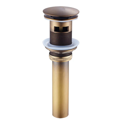 DecorBites™ Bronze Basin Faucet: Hot & Cold Water Mixer Tap for Bathroom Sink