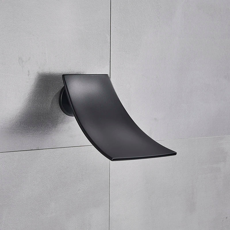 DecorBites™ Light Shower Faucet Set: Wall Mounted Rainfall Bath Mixer with Handshower