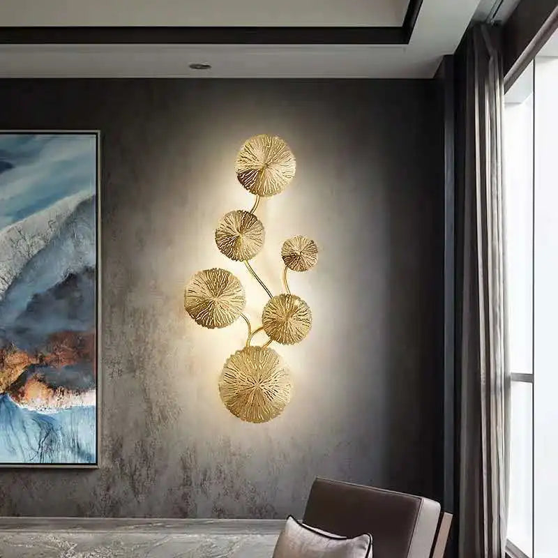 Lotus Leaf Wall Sconce