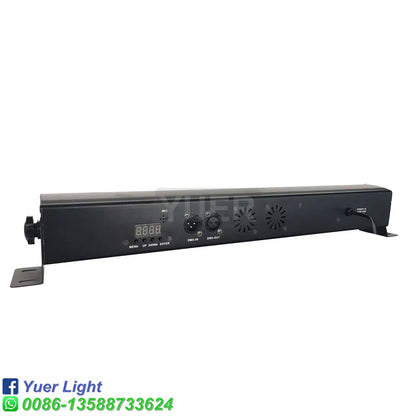 Barra de luz LED UV DecorBites™ 24X3W para escenario, ideal para fiestas y discotecas, con control DMX512.