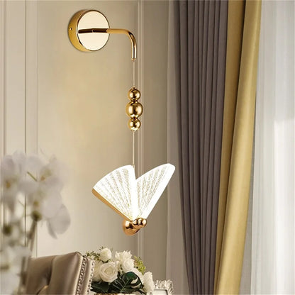 DecorBites™ Butterfly Wall Lights: Nordic LED Sconces Modern Lamps Fixtures for Home Decor