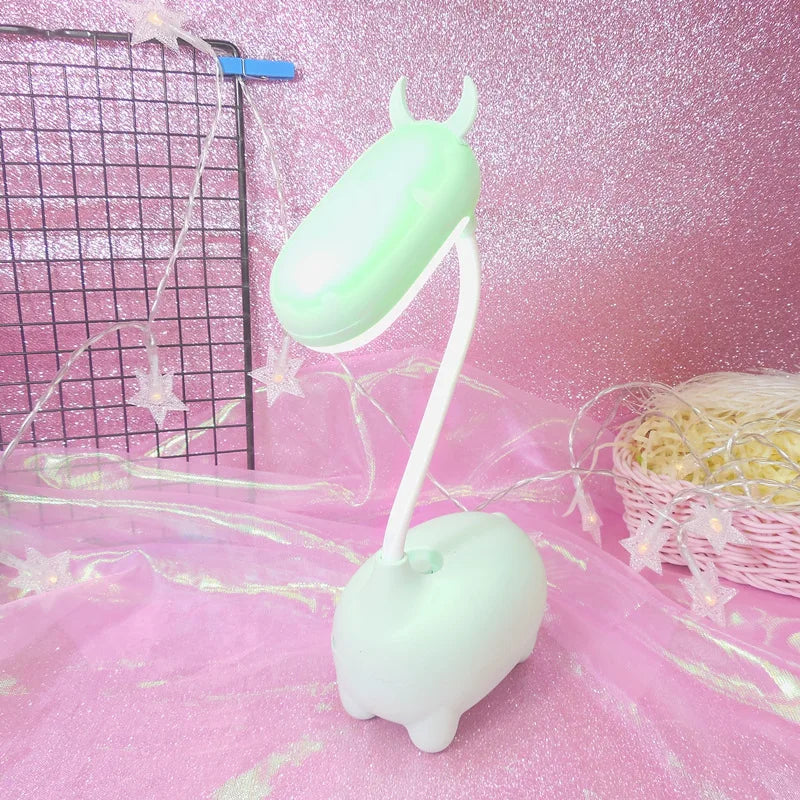 DecorBites™ Elk Night Lamp: Cute Animal LED Desk Lamp for Children's Bedroom