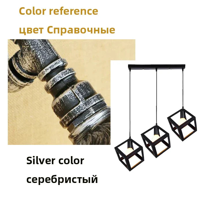 DecorBites™ Industrial Pendant Lamp: Minimalist Nordic Design for Dining Room, Bar, and Villa Decor