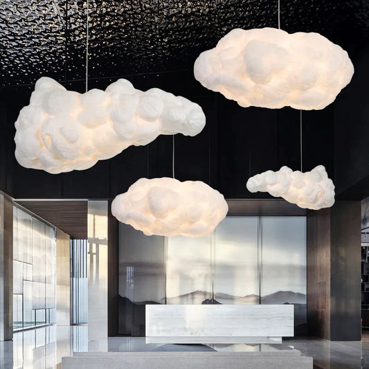 DecorBites™ Cloud LED Chandelier Light for Kids room Nursery School