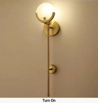 Lámpara de pared DecorBites™ Creative Marble: Nueva luz nórdica minimalista de lujo para sala de estar, dormitorio, pasillo.
