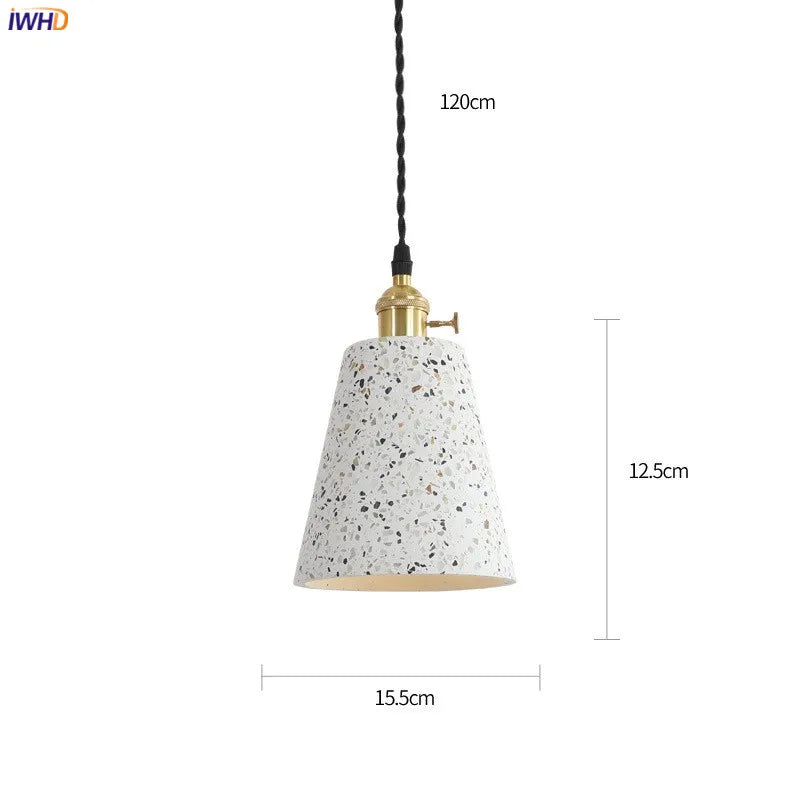 DecorBites™ Cement Pendant Lamp: Nordic Modern Loft Style Industrial Lighting