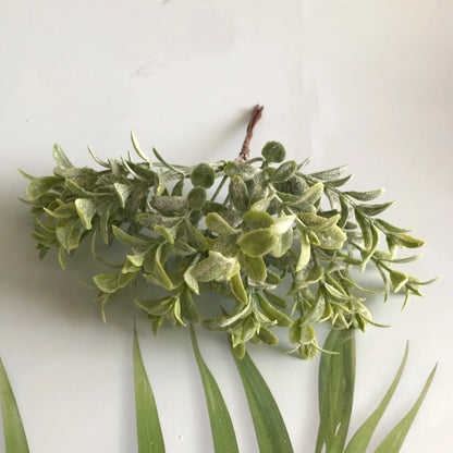 Paquete de estambres de bayas verdes DecorBites™ para decoración navideña y envoltorio de regalos DIY