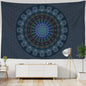 Decobites Psychedelic Mandala Tapestry Wall Hanging for Boho Home Decor