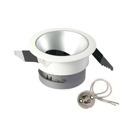 إضاءة السقف DecorBites™ القابلة للتعديل والمضادة للتوهج مع قاعدة مصباح GU10/MR16 للإضاءة الموضعية الداخلية