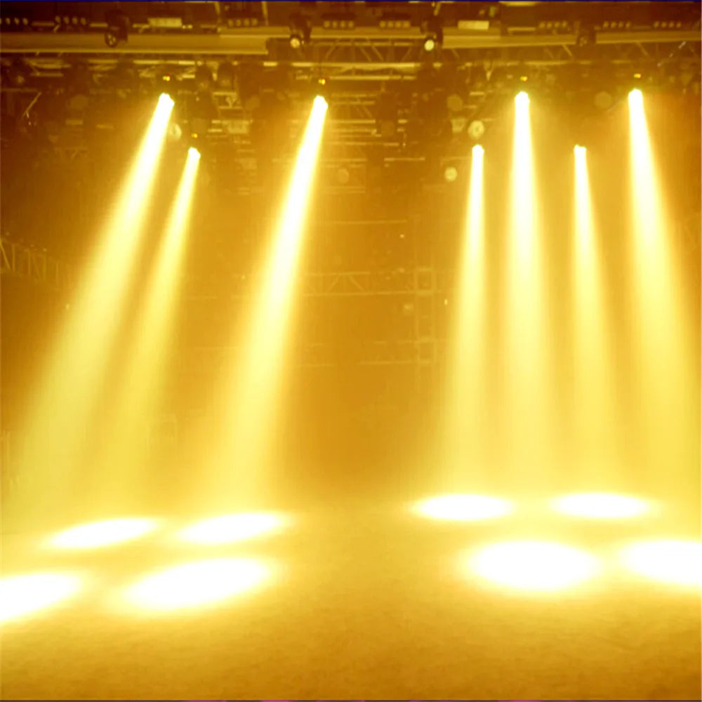Decorbites™ LED Wash Moving Head Light RGBW 4in1 Quad 12x12W Bühne DJ DMX 9/16 Kanäle