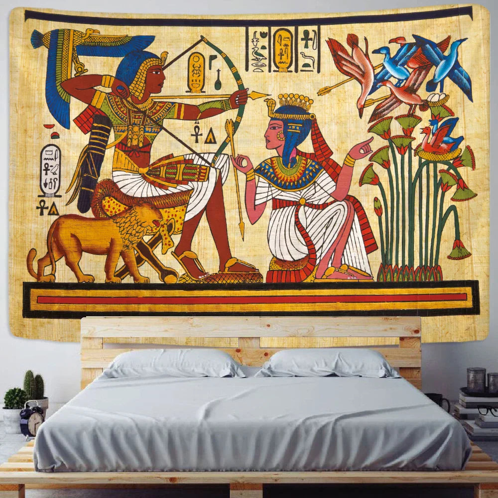 ديكور بايتس™ - نسيج حيواني مخدر: سجادة يوغا بديكور منزلي بوهيمي هيبي لغرفة المعيشة وغرفة النوم