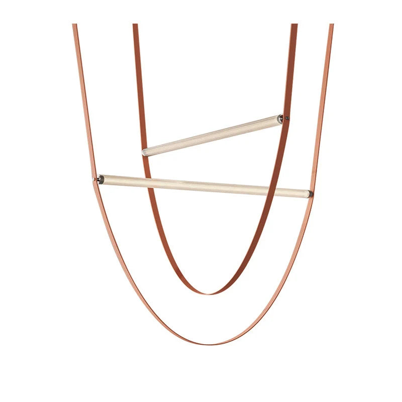 DecorBites™ Glass Tube Pendant Light for Living Room Restaurant Villa Stairwell