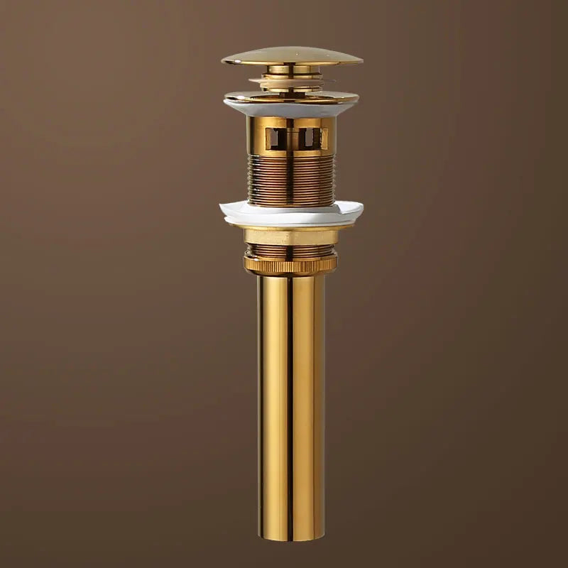 DecorBites™ Gold Brass Jade 3 Hole Widespread Basin Faucet with Double Handle