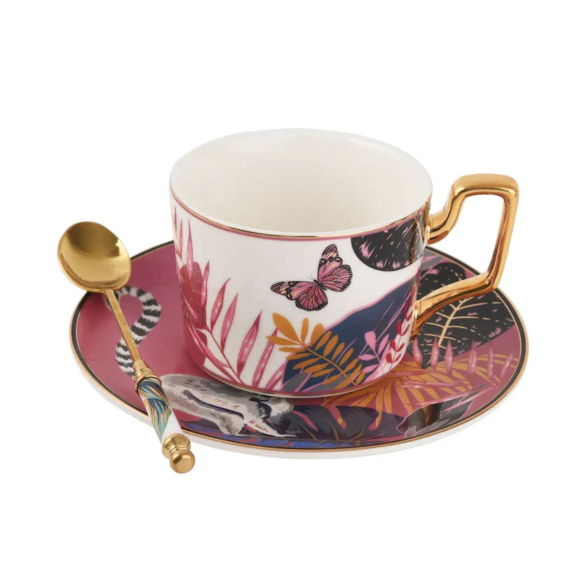 DecorBites™ Jungle Secret Tea Cup Set