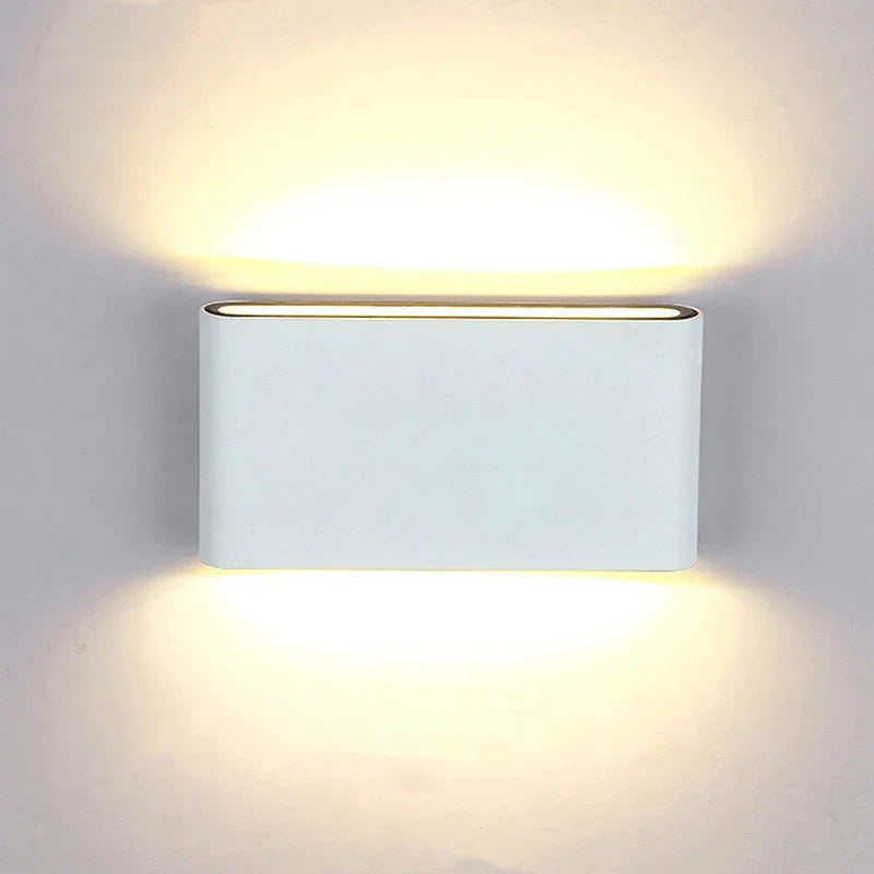 DecorBites™ LED Outdoor Wall Light IP65 Waterproof Aluminum Wall Lamp 6W/12W