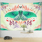 Decobites Psychedelic Butterfly Tapestry Wall Mount Moon Hippie Decor