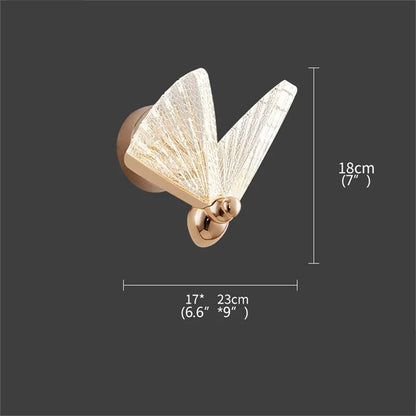 DecorBites™ Butterfly Wall Lights: Nordic LED Sconces Modern Lamps Fixtures for Home Decor
