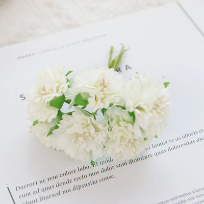 DecorBites™ Carnation Stamen Silk Flowers for Home Decor, Wedding, DIY, Gifts