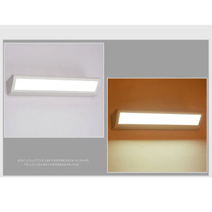 DecorBites™ LED Rectangle Wall Light Bedside Lamp - Anti-Dazzle Design