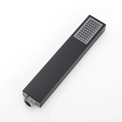 DecorBites™ Black High Pressure Hand-held Shower Head for Water Saving and Bathroom Rainfall