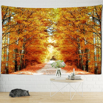 Decobites Nature Tapestry Wall Hanging Forest Landscape Hippie Boho Living Room Decor