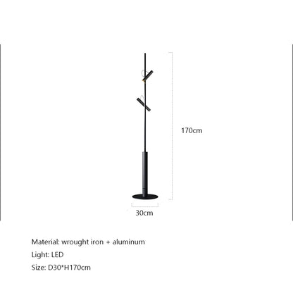 DecorBites™ LED Spotlight Projection Floor Lamp for Modern Minimalist Living Room Decor