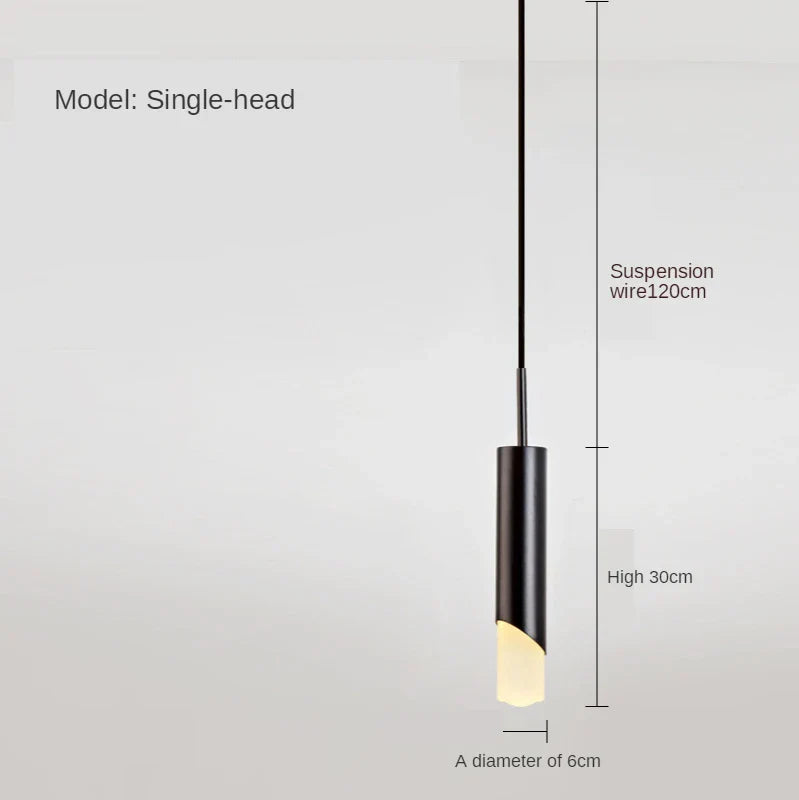 DecorBites™ Gold LED Pendant Light: Modern Nordic Minimalist Hanging Lamp for Home, Restaurant, Bar