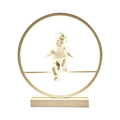 DecorBites™ Dimmable Angel Table Lamp for Dream Bedroom Decor & Warm LED Lighting