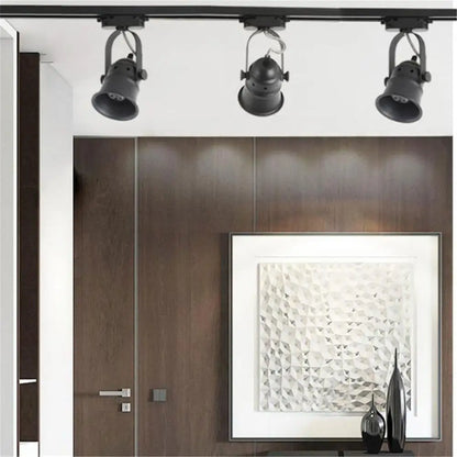 DecorBites™ GU10 LED Track Light: Replaceable Spotlight for Home Track Rail Lighting