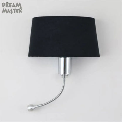 DecorBites™ LED Industrial Gooseneck Wall Sconce for Bedroom Reading and Hotel