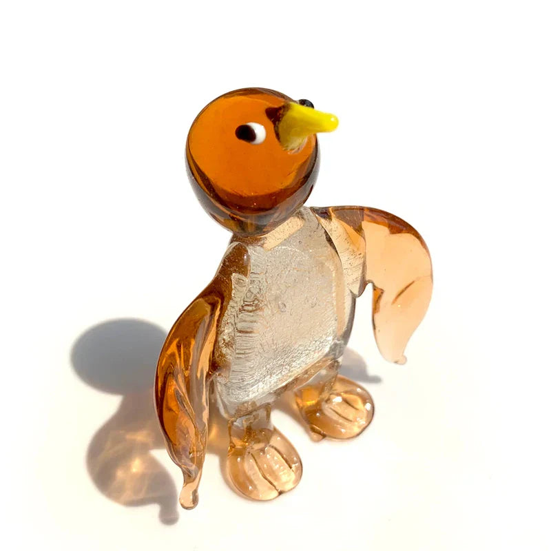 DecorBites™ Glassblown Animal Figurines Crystal Statuette Collectible Home Decor Gift