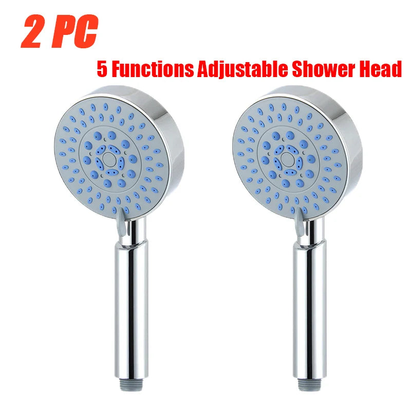 Chrome Dual Shower Head